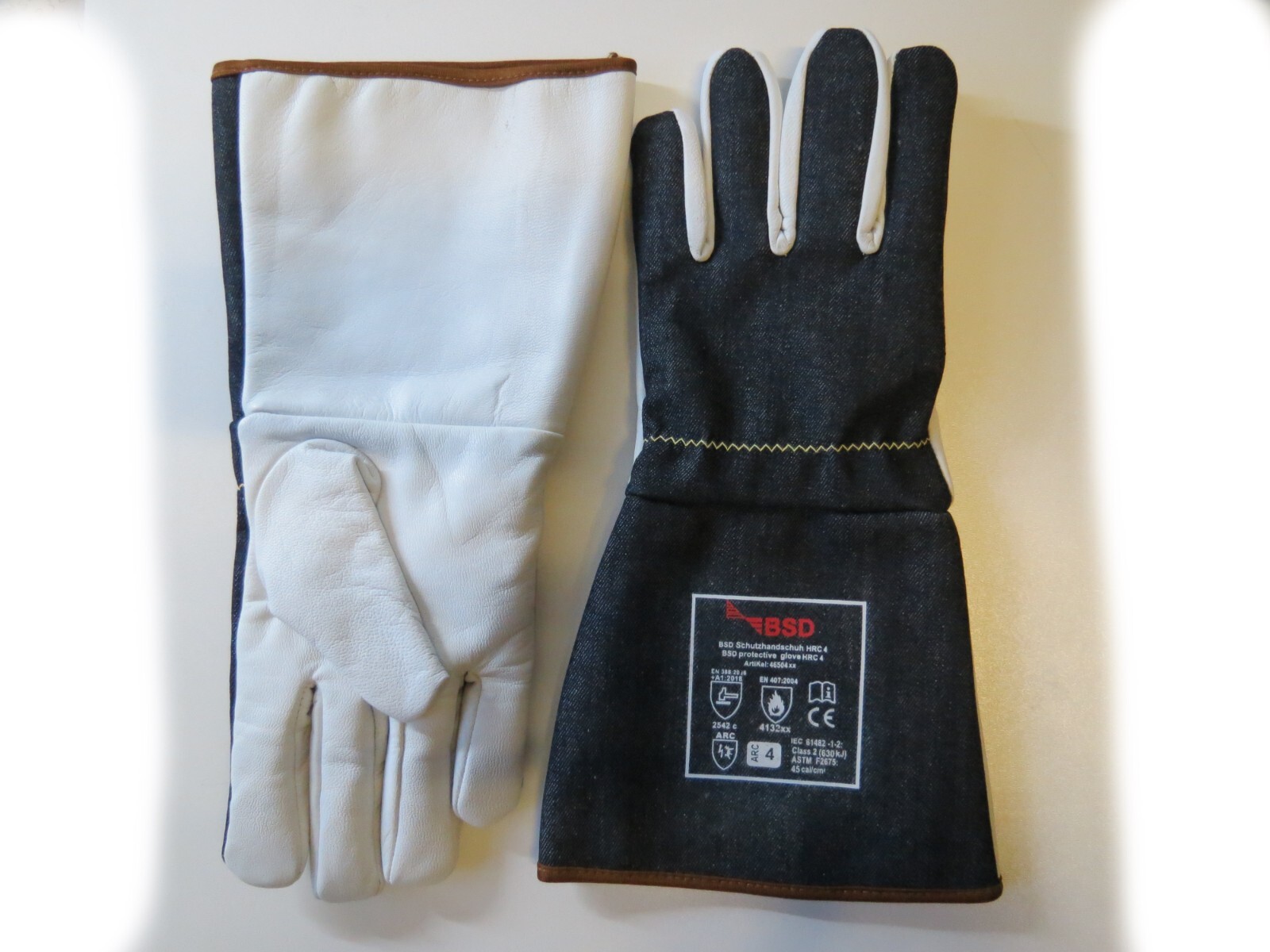 Arc Flash Gloves, HRC 4, 630 kJ, ARC 4, 45 cal/cm2 size-9