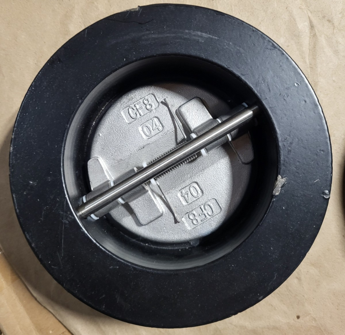 Keckley Dd1f-Ci-34136-400 4″ Cast Iron Wafer Check Valve