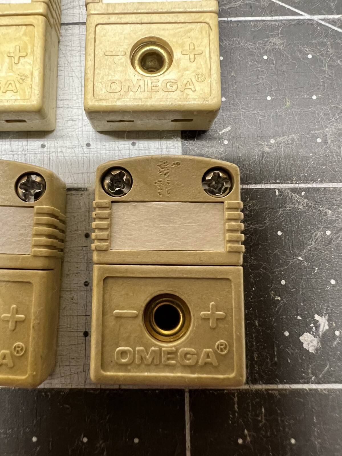 HMPW-K-F Type K Mini Thermocouple Connector, Omega Female BRAND NEW LOT OF 10