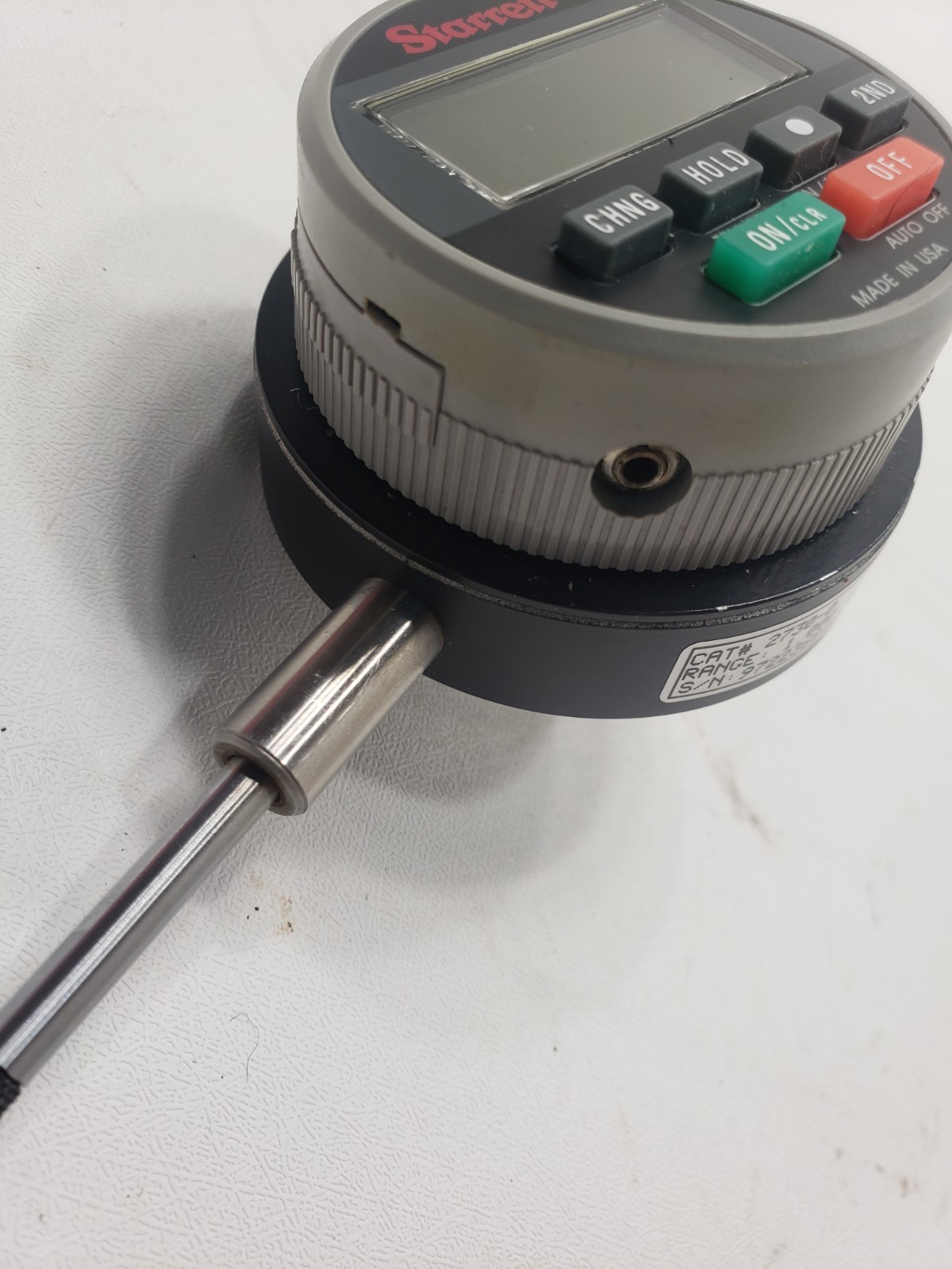 Starrett 2730-0 Wisdom Electronic Digital Indicator 1” Range .00005” w/ Box