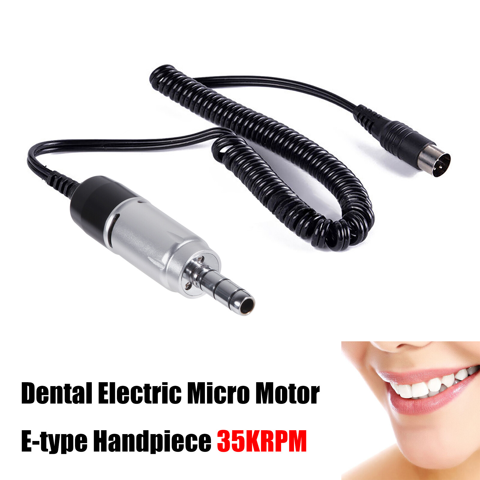 Dental Micro Motor E-Type Connector High Speed Handpiece Standard 35K rpm US
