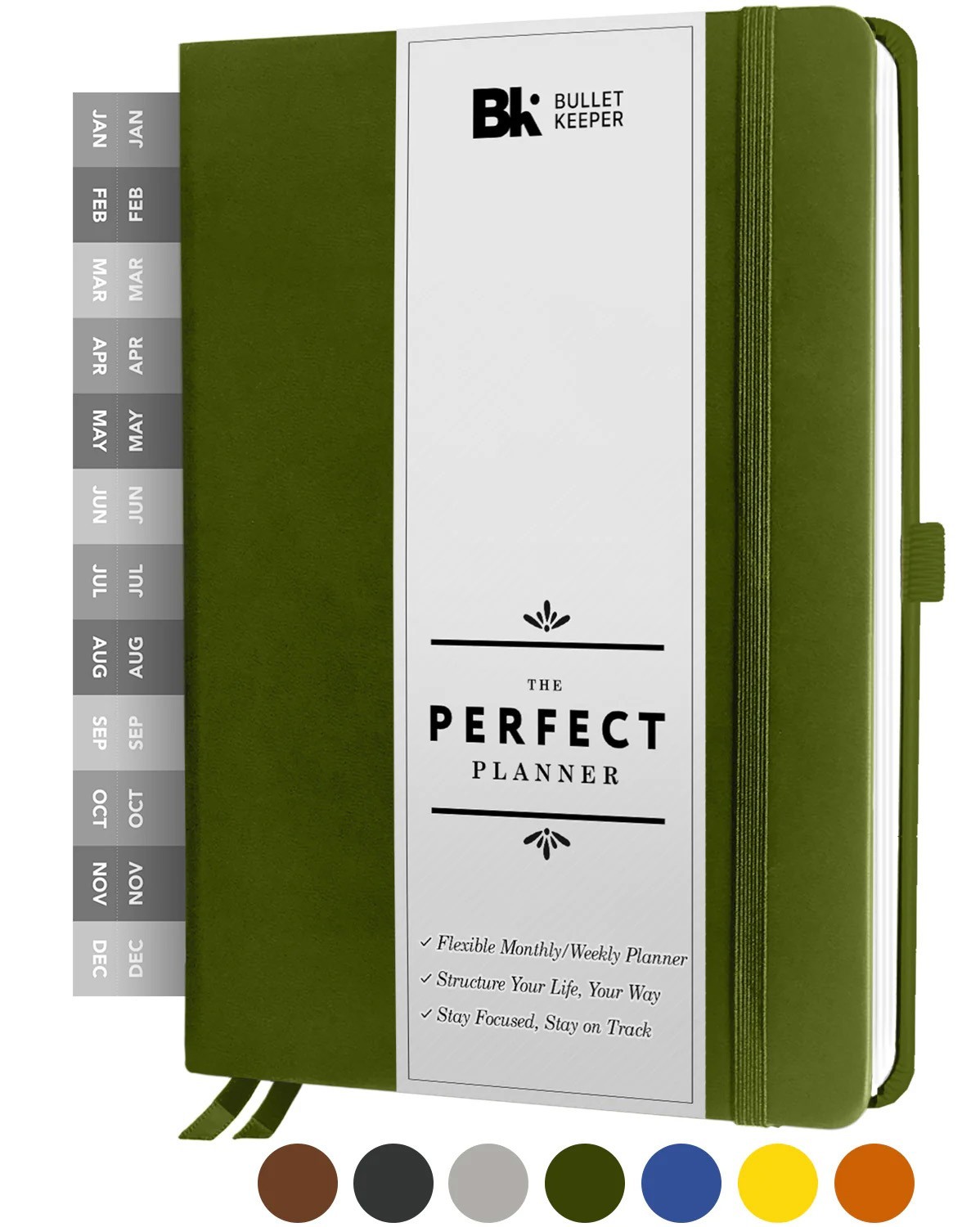 The Perfect Planner Collection A5 Monthly Weekly Flexible Structure Undated Year