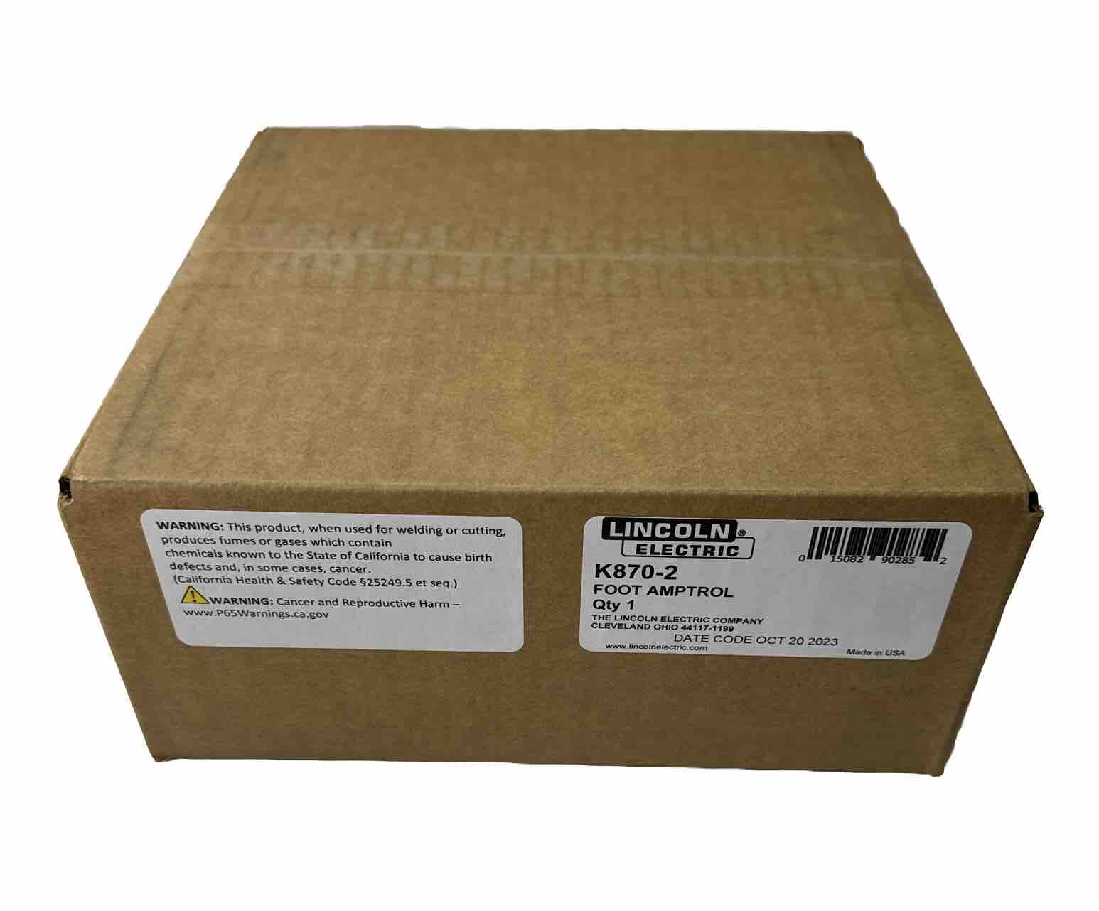 Lincoln Electric K870-2 Foot Amptrol, 25 Ft. (7.6m) (12 Pin) WELDING AMPTROL