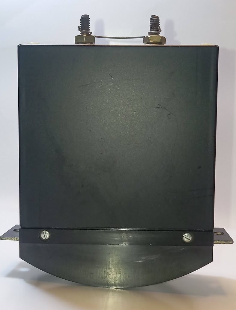 Panel Meter Analog Tank Over Flow Meter 0-200uADC Blank Scale Rack Marine Spare