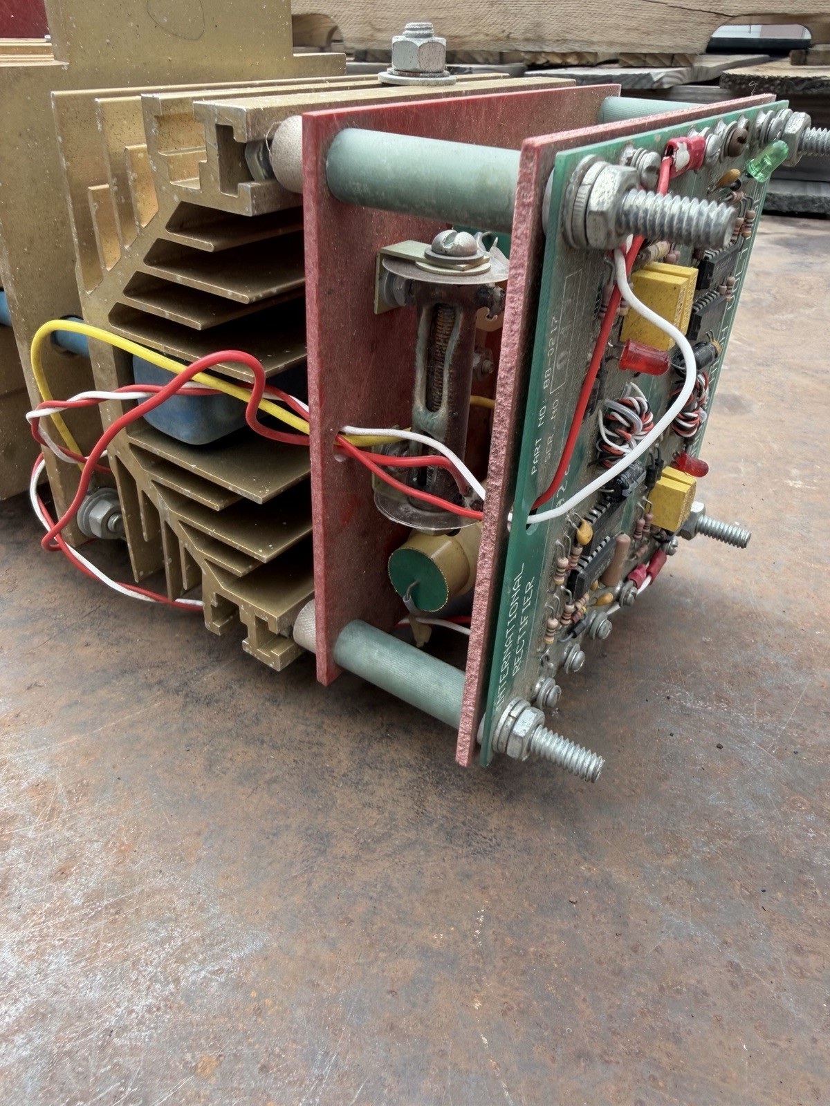 Military International Rectifier SCR Thyristor Stack PN 88-0217 AS-IS Untested