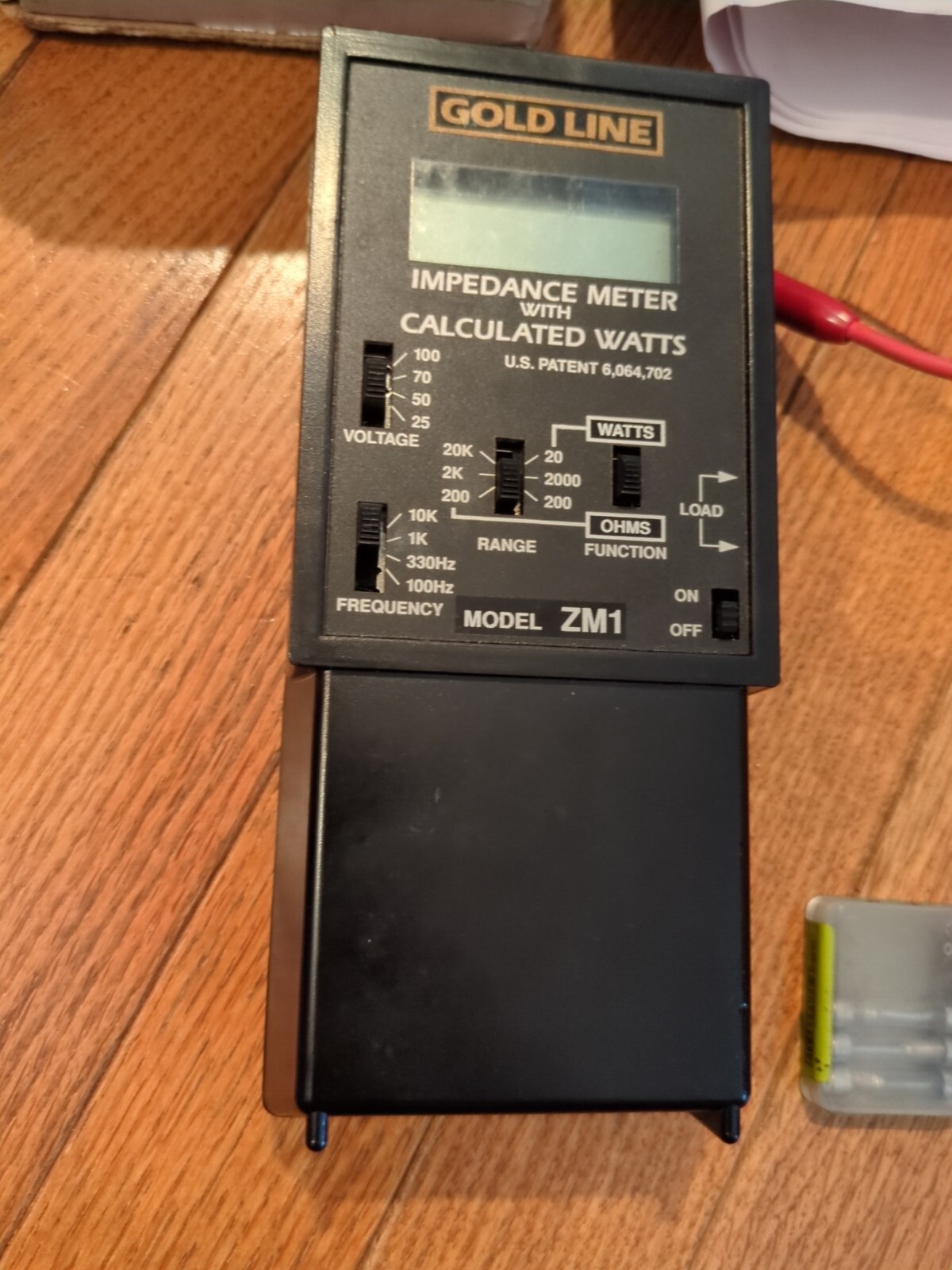 GOLD LINE ZM1 Impedance Meter – Calc. Watts For 25,50,70, or 100 Volt , Read!!!