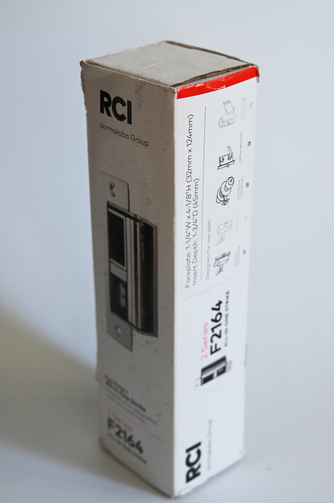 RCI Fire-Rated All-In-One Strike 2 Series F2164 12/24V DC/AC Fail-Secure 32D