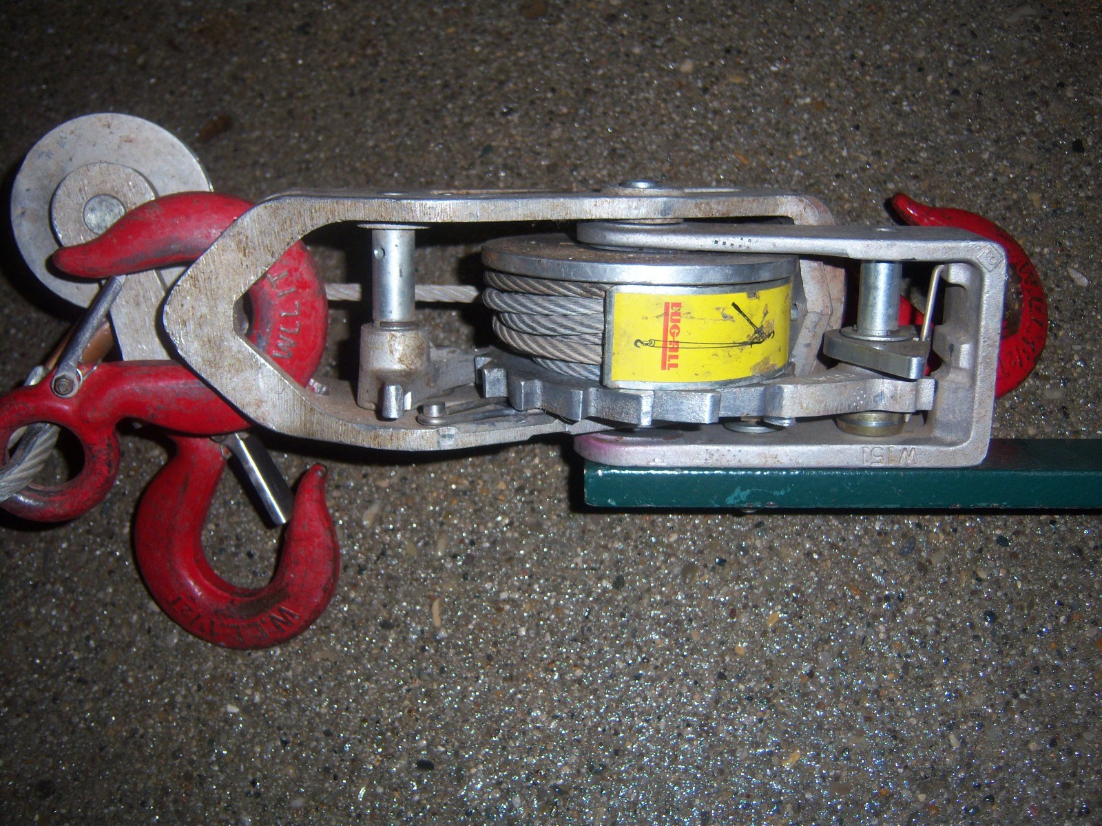NICE LUG-ALL MODEL 3000-10 1 1/2 Ton Hoist Come Along CAPACITY 3000 Lbs
