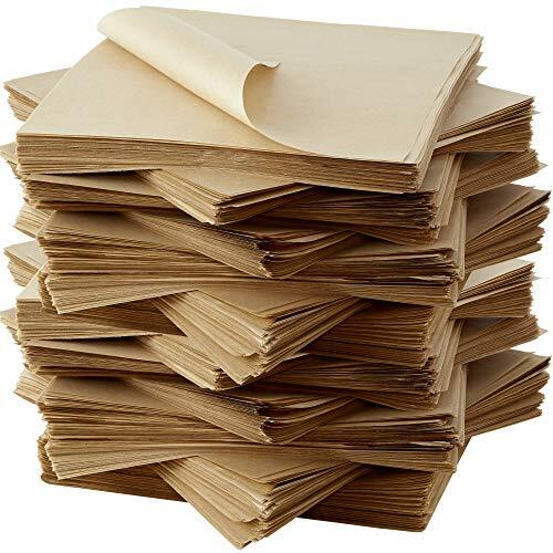 12×12 Parchment Brown Deli Sandwich Wrap Paper Recycled Liners by Avant Grub