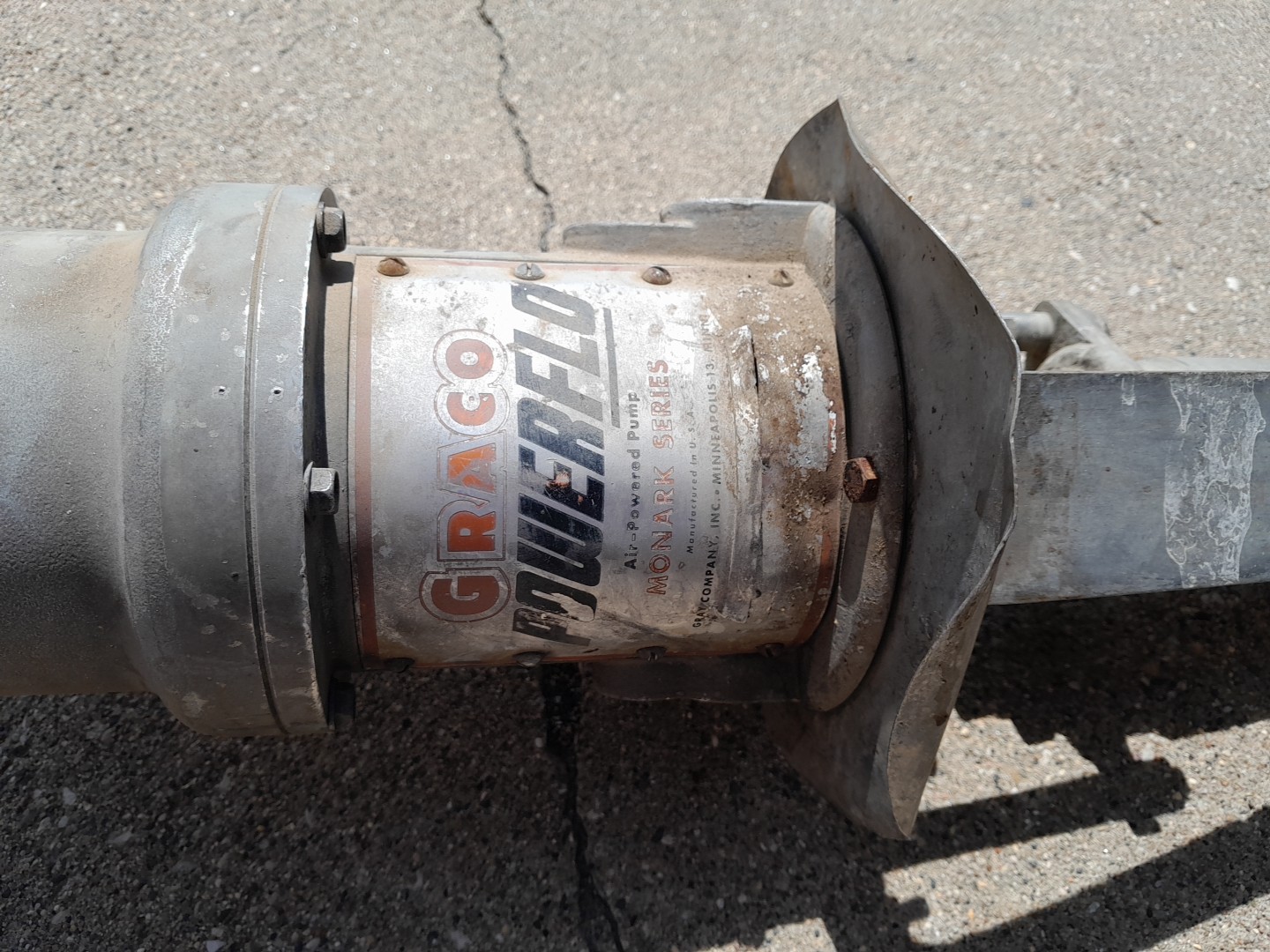 Graco 205-997/205638 Monark Air Powered Pump & Power Head