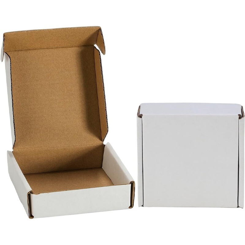 6x4x2 inch corrugated box – brown/white optional – Multifunctional packing case
