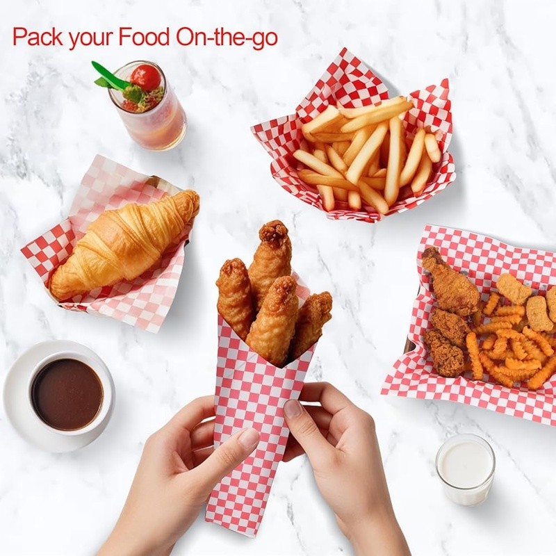 Extra Strong Deli Wax Paper Sheets 12×12 Grease Resistant Food Wrap 100pcs New
