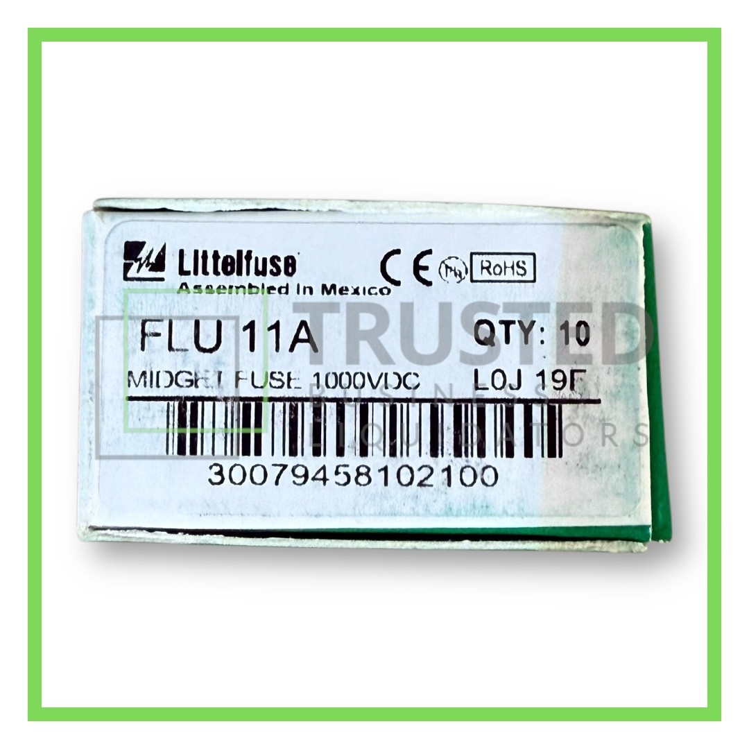Littelfuse FLU 11A 1000V Fast-Acting Fuse 10×38mm Box of 10 for Fluke Meters