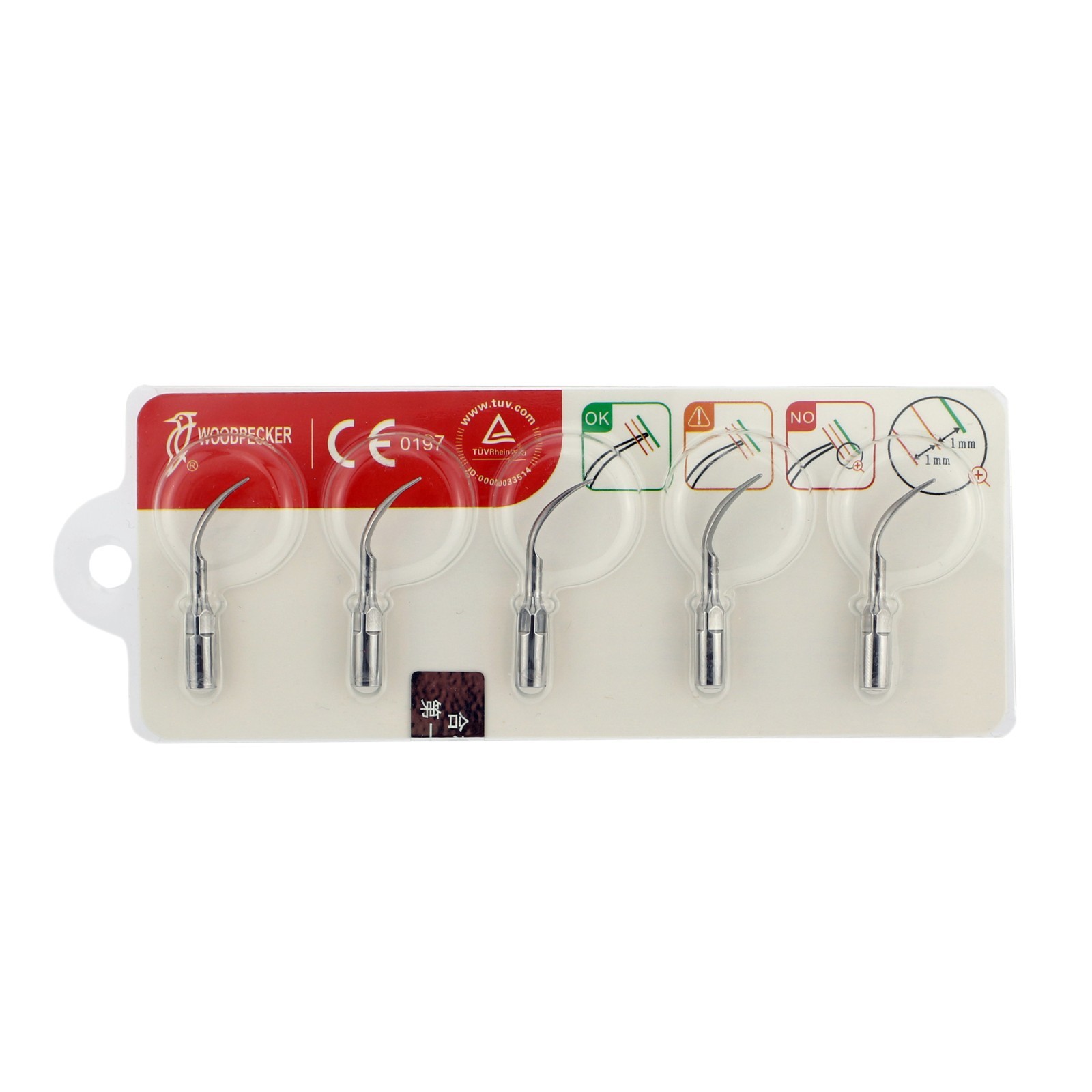 Woodpecker Dental Piezo Scaler Tips UDS EMS G1 P1 DTE GD1 PD1 Satelec Acteon NSK