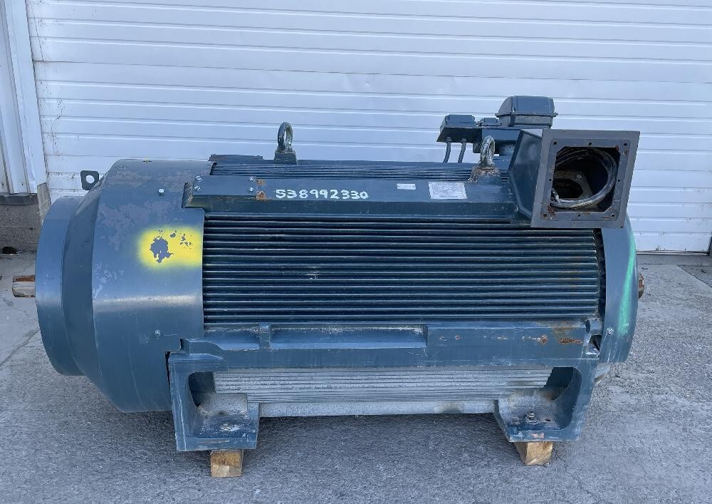 900 HP TECO Westinghouse Motor 1200 RPM 2300/4160V 450CB Frame