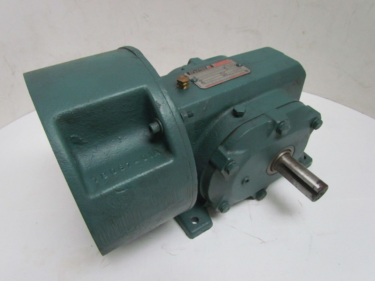 Dodge Master XL Speed Reducer Gear Box 50:1 1750RPM .69HP 56C Frame Dual Output