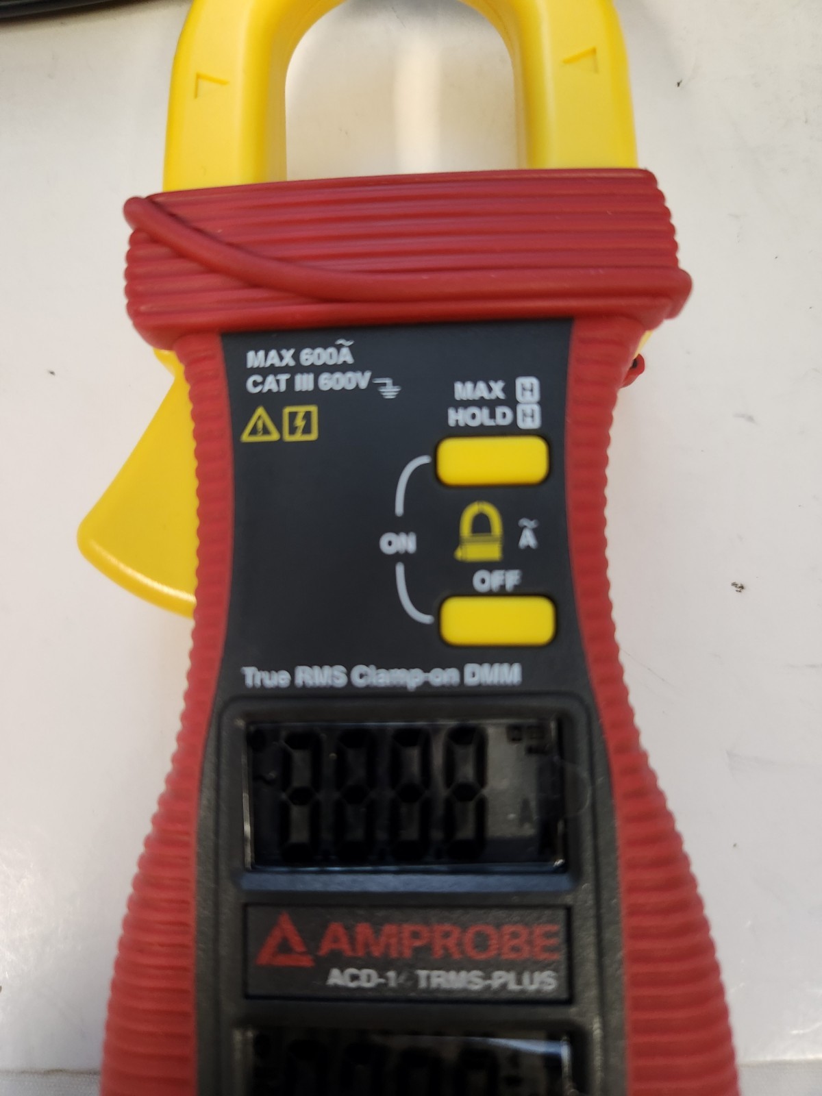 Amprobe ACD-14 TRMS PLUS Dual Display Digital Clamp Multimeter with Temp…