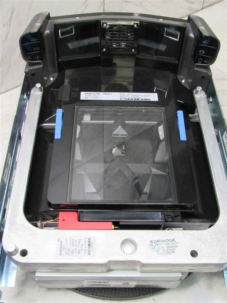 Datalogic Magellan 9800i Series Model 9806 Scanner Scale w/Top Down Reader