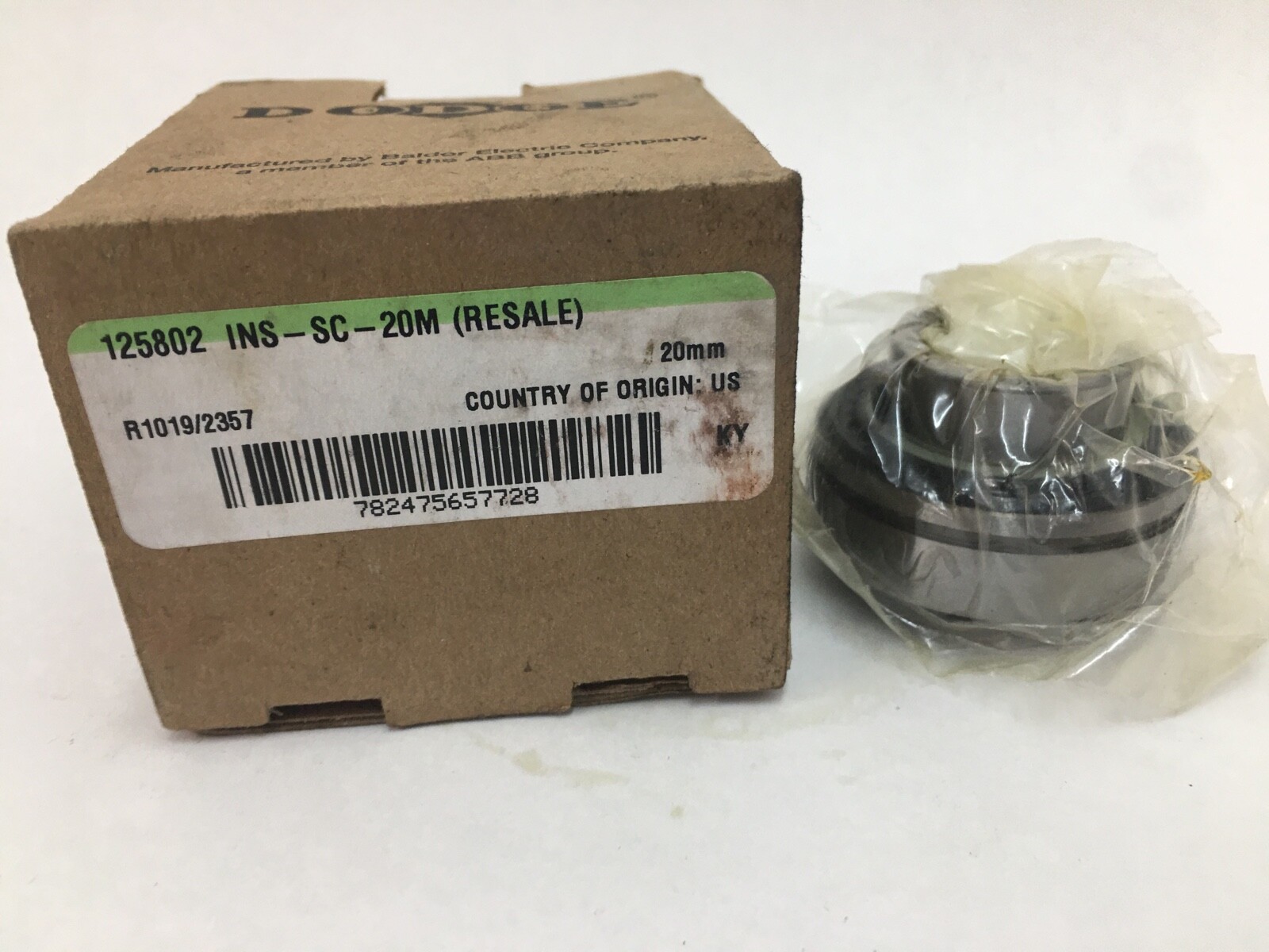 DODGE INS-SC-20M/125802 Bearing Insert 20mm ID INSSC20M USA