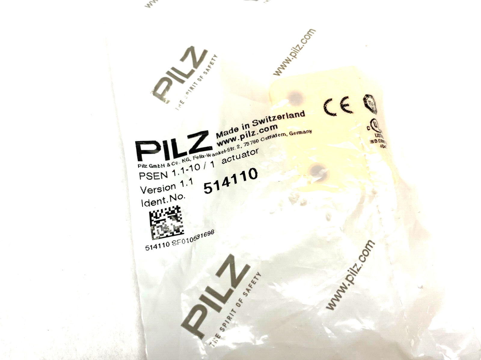 Pilz PSEN 1.1-10/1 Magnetic Safety Switch Actuator 514110