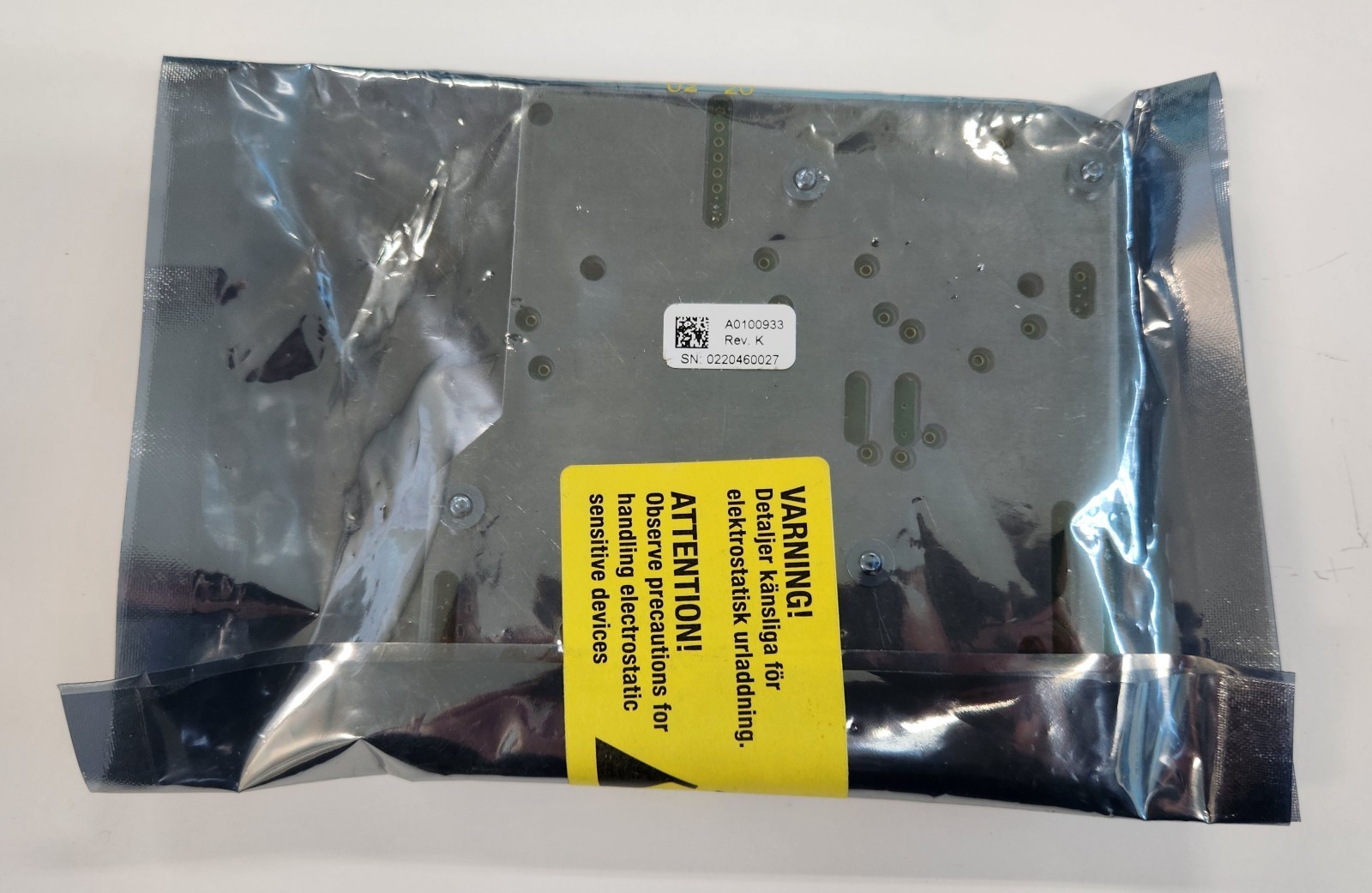 BTG MEK-2500 Sensor Card (P/N A0100933)