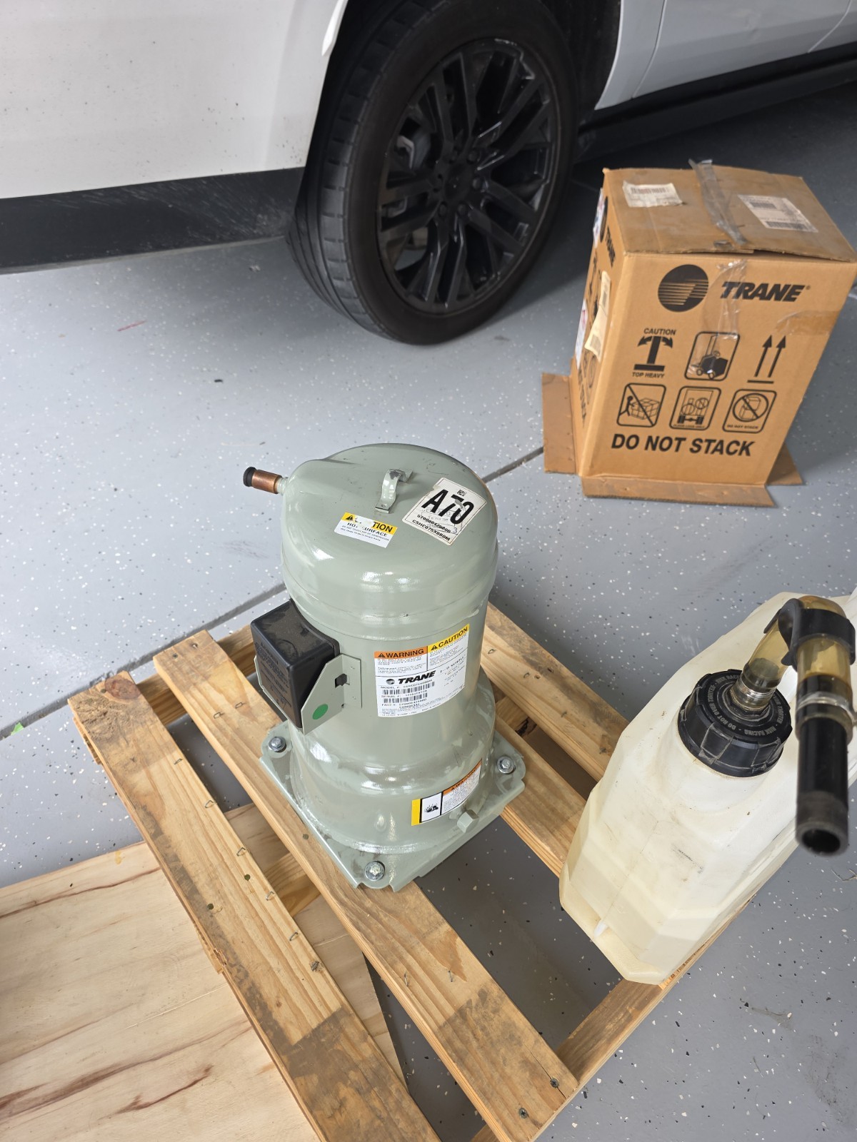 Trane CSHC075X0B0M Scroll Compressor R-22 7.5 Ton 3PH 460V COM08334