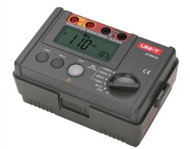 Lcd Insulation Resistance Meter Voltmeter New Ground Tester UT501A Uni-T es