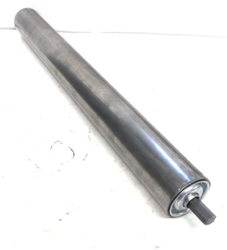 UNKNOWN BRAND, CONVEYOR ROLLER, 19 1/2″ OVERALL, 17 5/8″ LENGTH BETWEEN FRAME