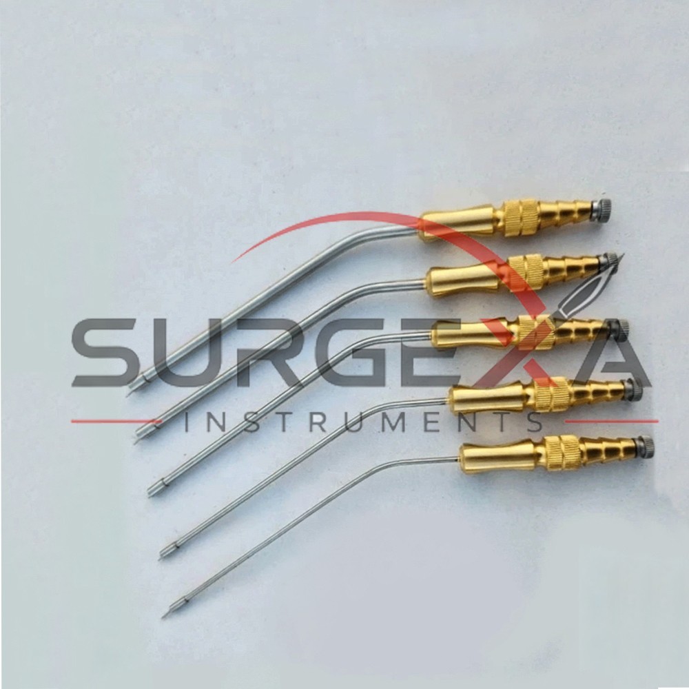 Frazier Suction Tube With Atraumatic Tip 6 To 14FR 5 PCs Set Surgical Instrument