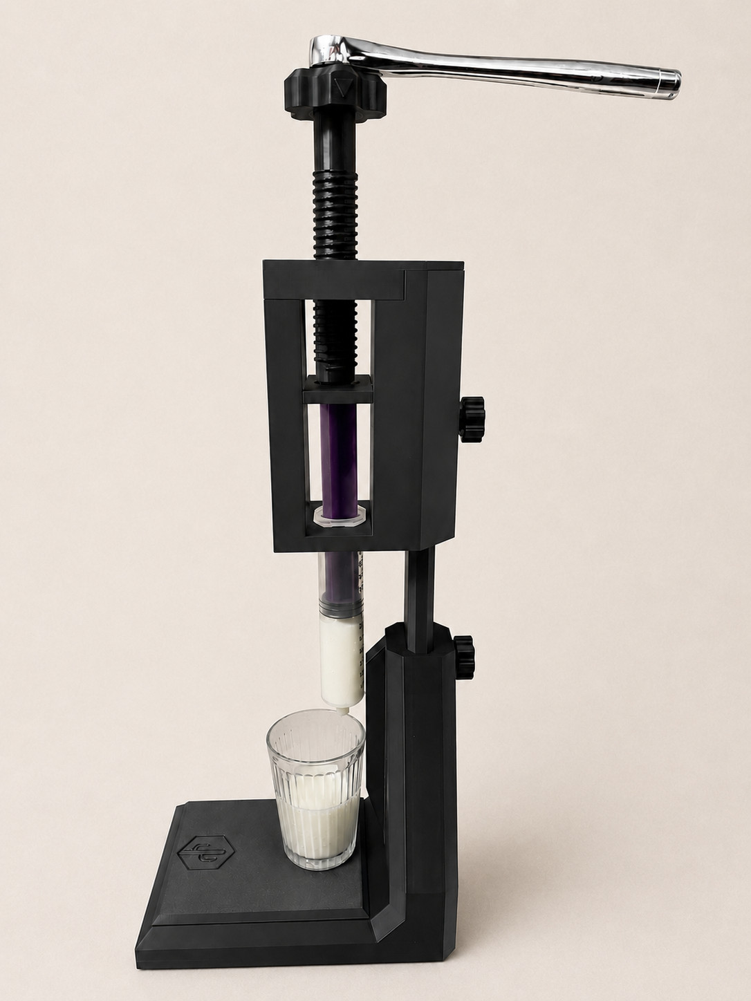 Manual Syringe Press for Easy Syringe Filtering | Fits 10mL-60mL Syringes