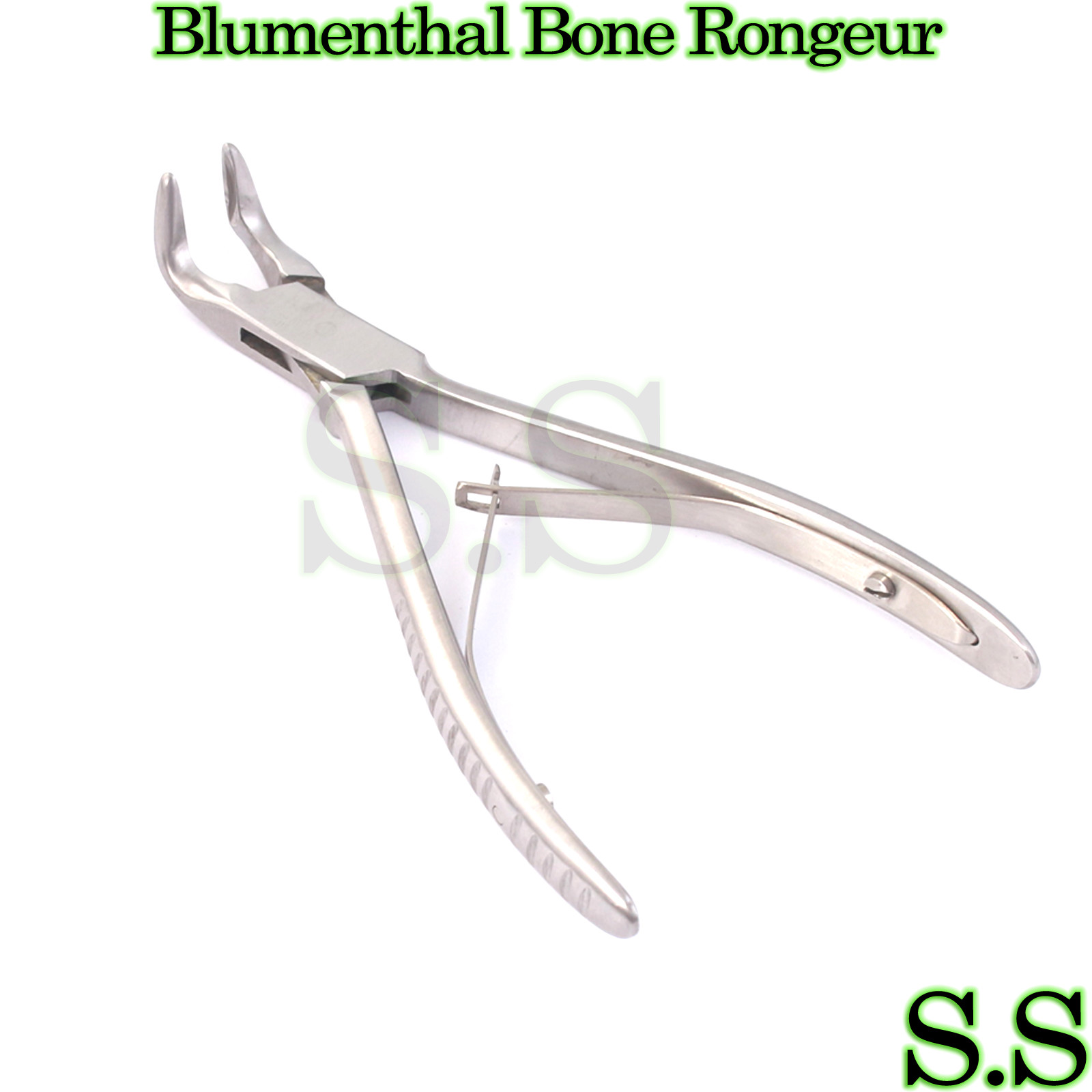3 Pieces Of Blumenthal Bone Rongeur 90 Degree 6″ Surgical Dental Instruments