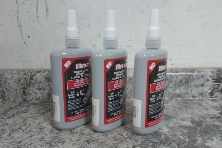 Vibra-Tite 13125 3 Pk 8.45 Fl Oz Container Size High-Strength Threadlocker