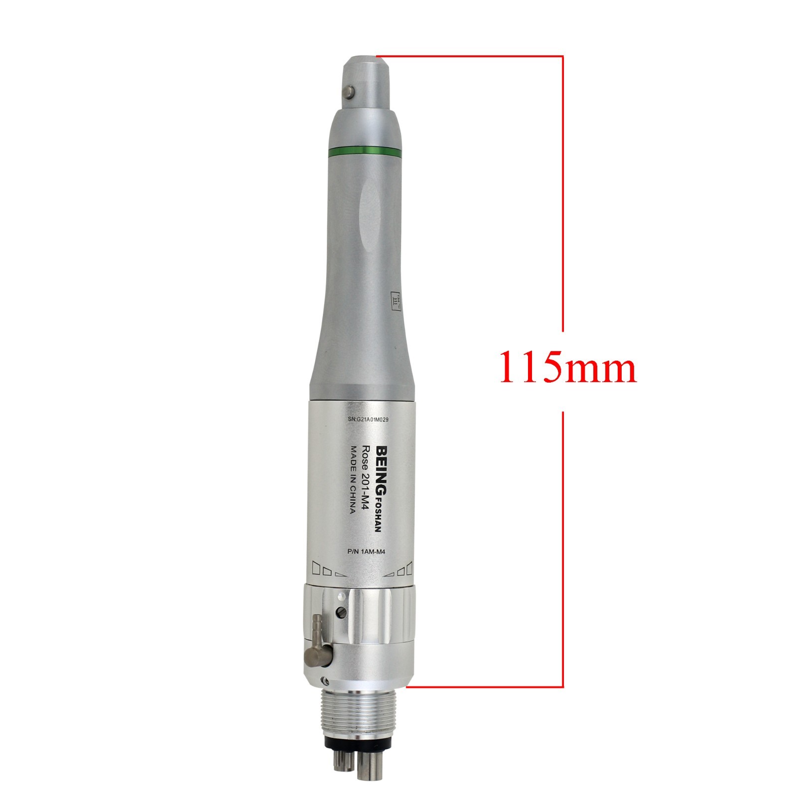 Dental Hygienist Prophy Handpiece Integrity Air Motor 4 Holes 3 Nose Cones Kit