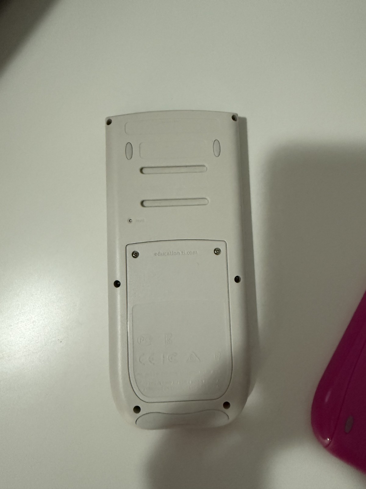 Texas Instruments TI-84 Plus C Silver Edition Graphing Calculator – Pink