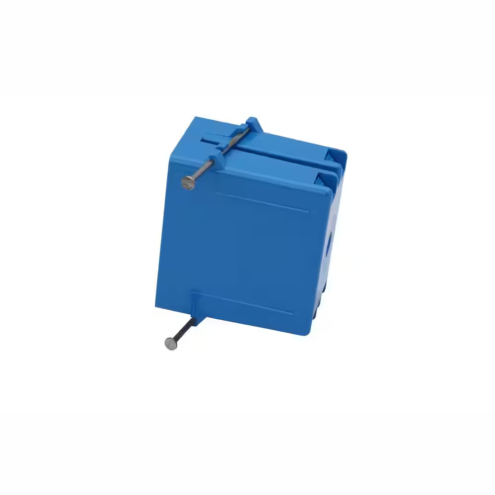 1-Gang 22 cu. in. New Work PVC Electrical Outlet Box