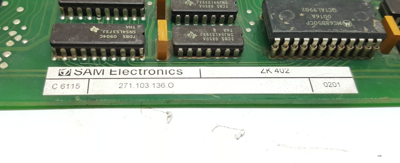 SAM ELECTRONICS 271.103 136.0 PRINTED CIRCUIT BOARD C 6115