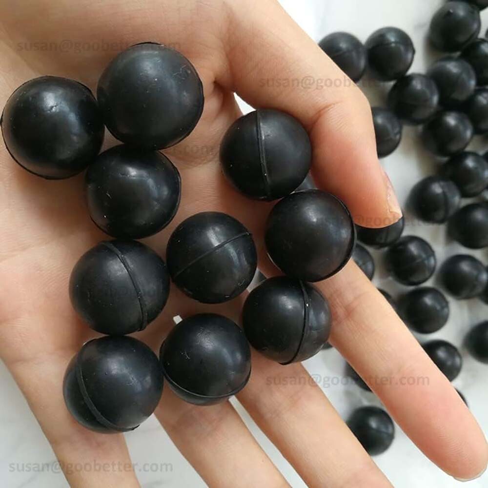 Nitrile Smooth Rubber Fuel Black Nitrile Rubber Solid Ball Diesel Oil Resistant