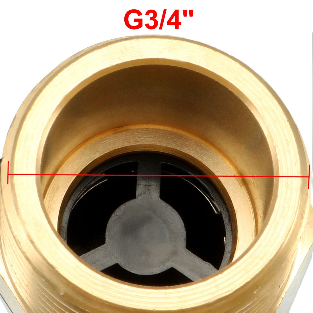 G3/4 Hall Effect Liquid Water Flow Sensor Switch Meter 2.5-30L/min SEN-CL43W6