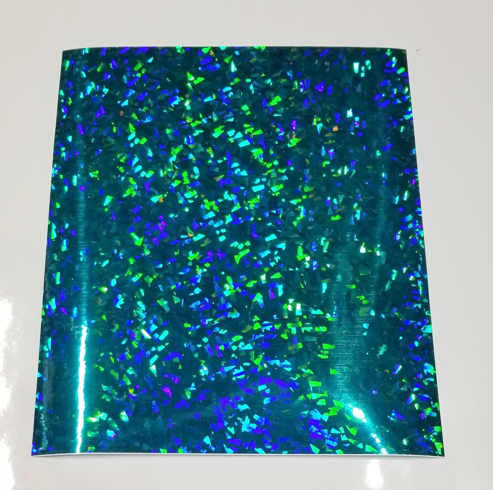 Teal Crystal Film Sign Plotter Vinyl Film