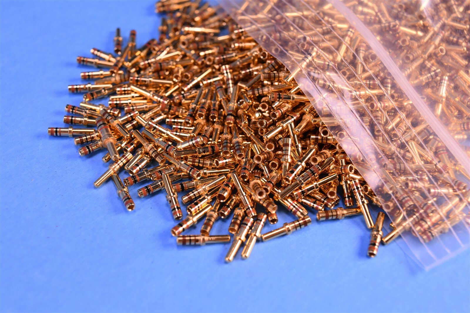 48 TE Connectivity Contact Pin 16-20 AWG Crimp P/N: M39029/1-01