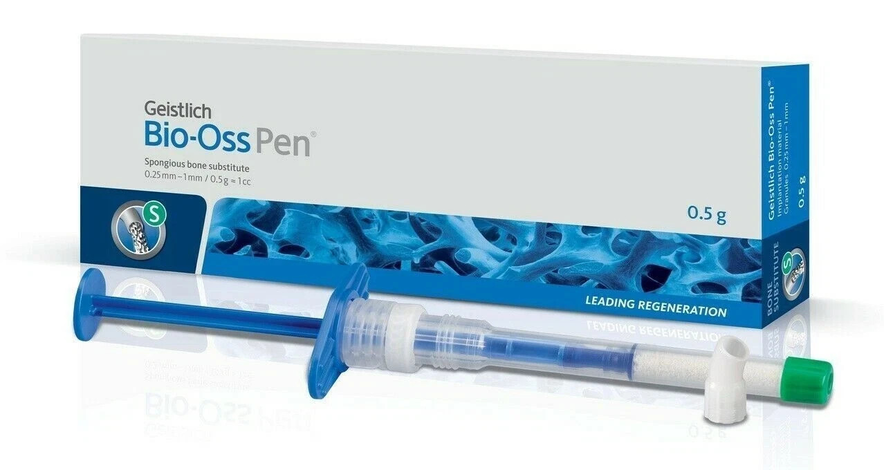 Geistlich «Bio-Oss Pen» Small Granules (0.25 -1mm) Grafting 0.5g/1cc Free II Shp