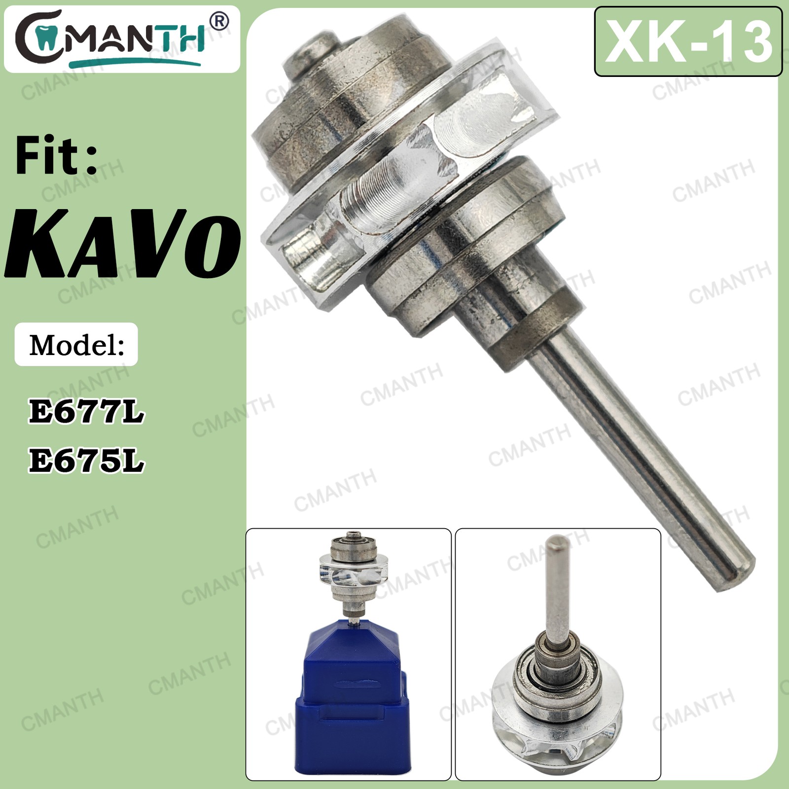 Dental Turbine Replaced Rotor Cartridge for KAVO E677L E675L HighSpeed Handpiece