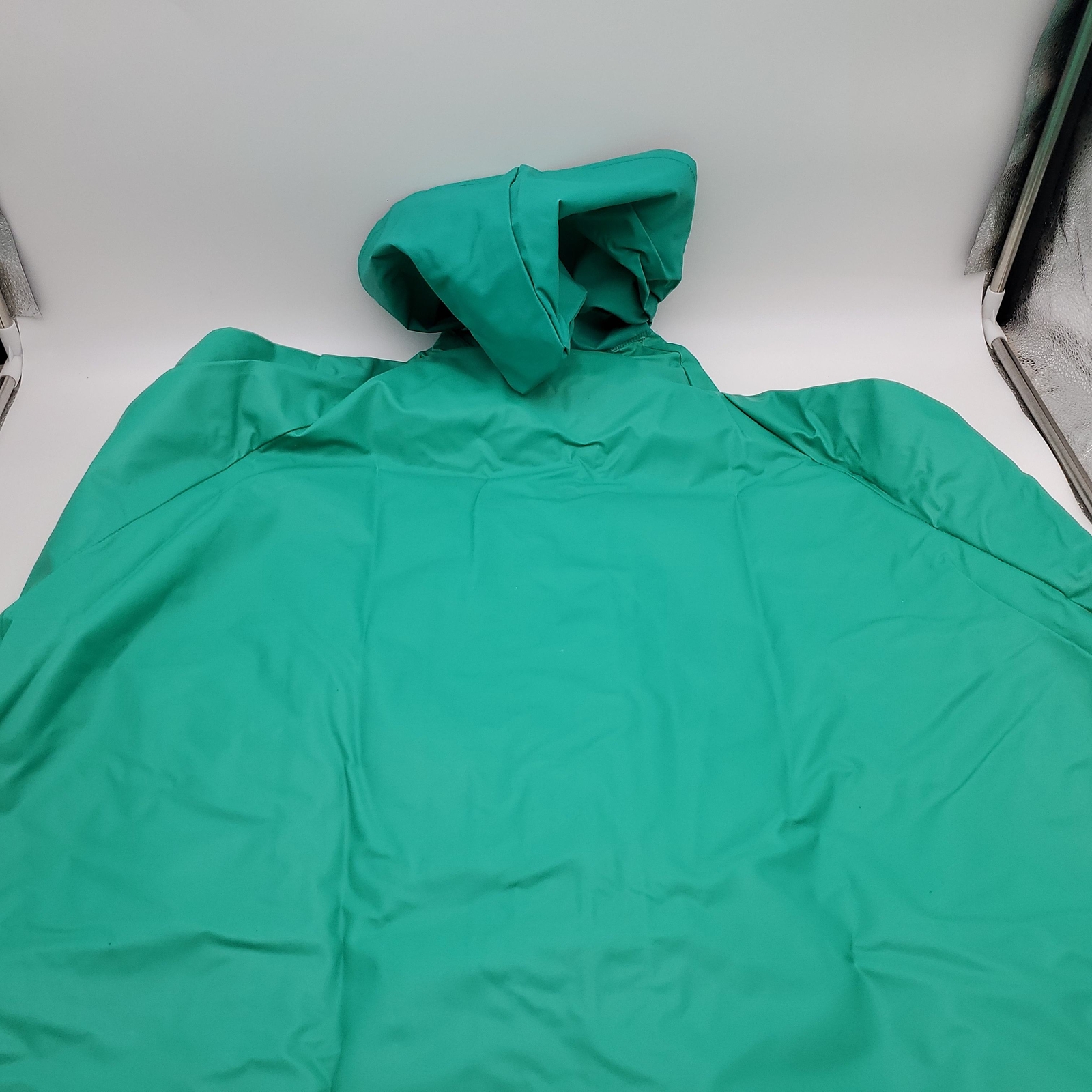 Ironwear 9031 Rainsuit XXXL / 3XL Flame Resistant PVC Nylon Coverall & Jacket