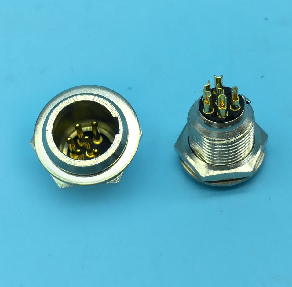 3pin 4pin 5pin 6pin Mini XLR Audio Microphone connector Male/female plug Adapter