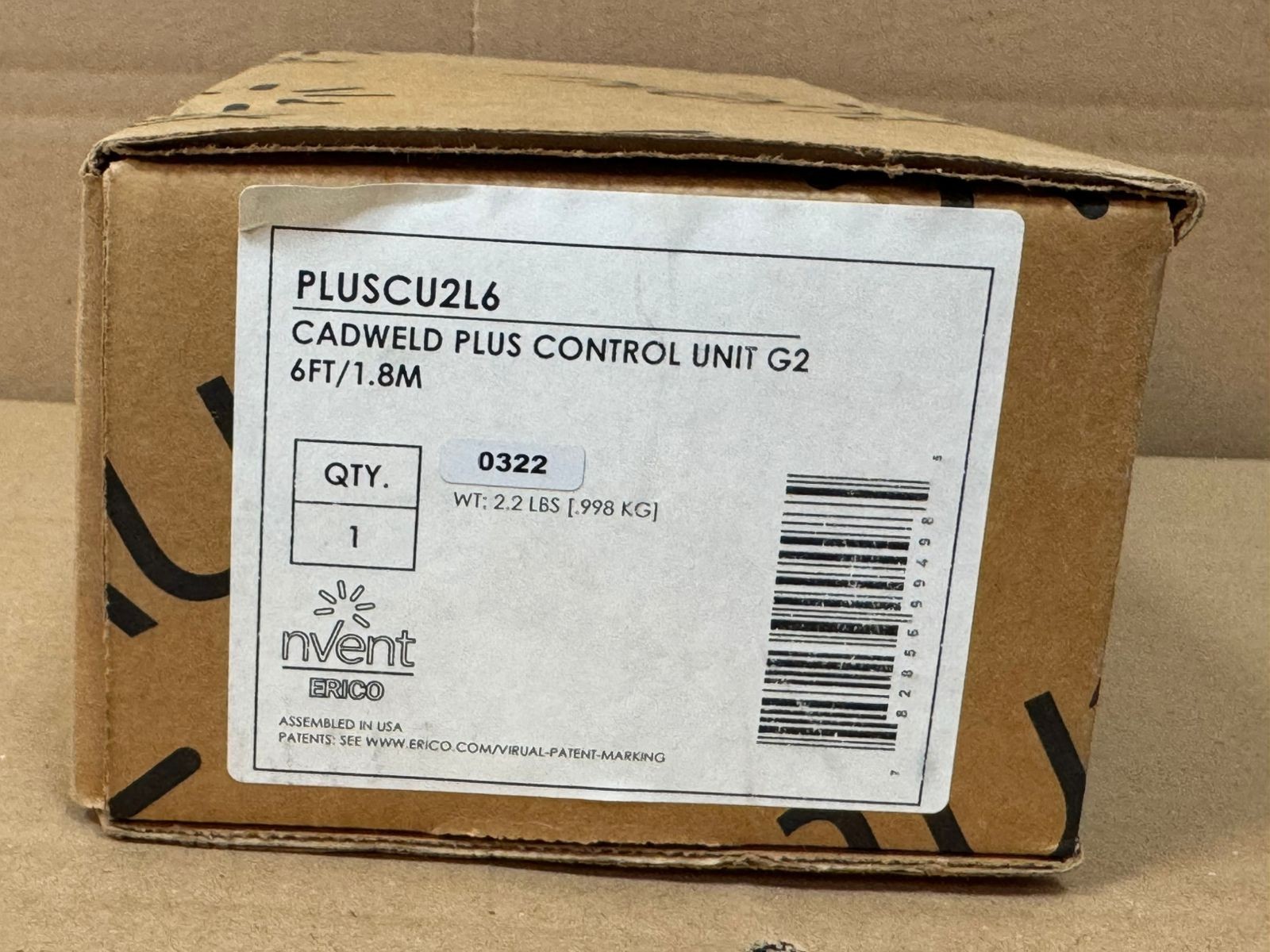 nVent ERICO / Cadweld Plus Control Unit G2 / PLUSCU2L6