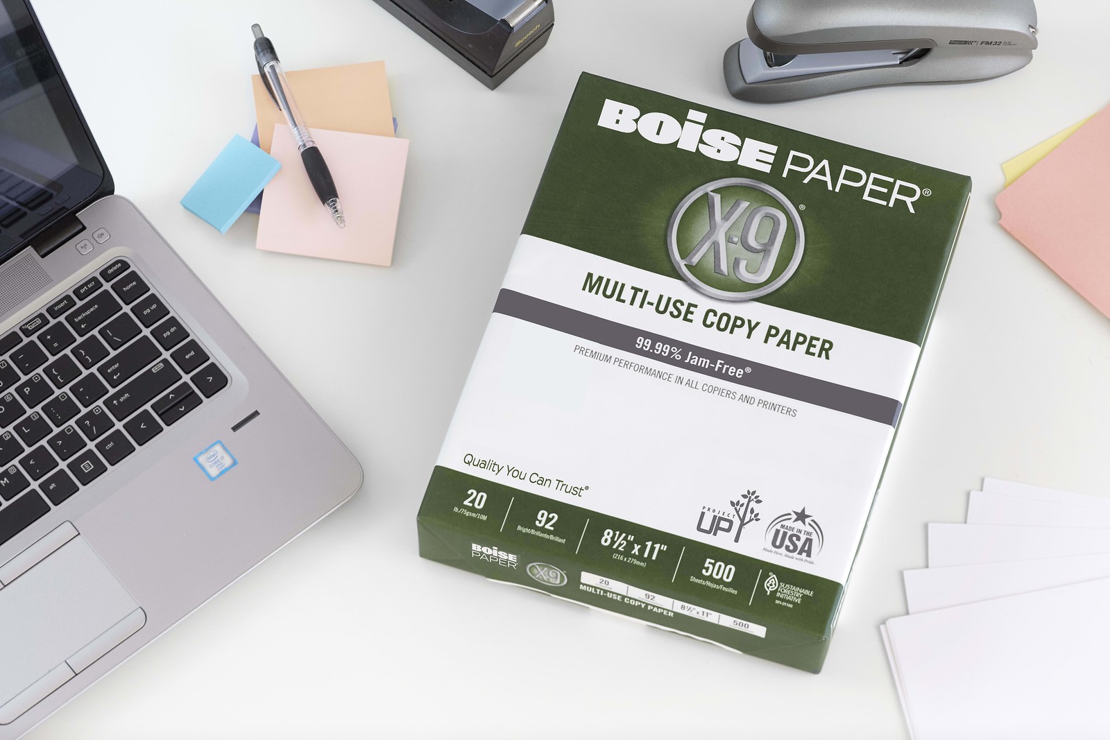 Boise X9 Printer & Copy Paper, 10 Reams, White, Letter (8.5″ x 11″), 5000 Sheets