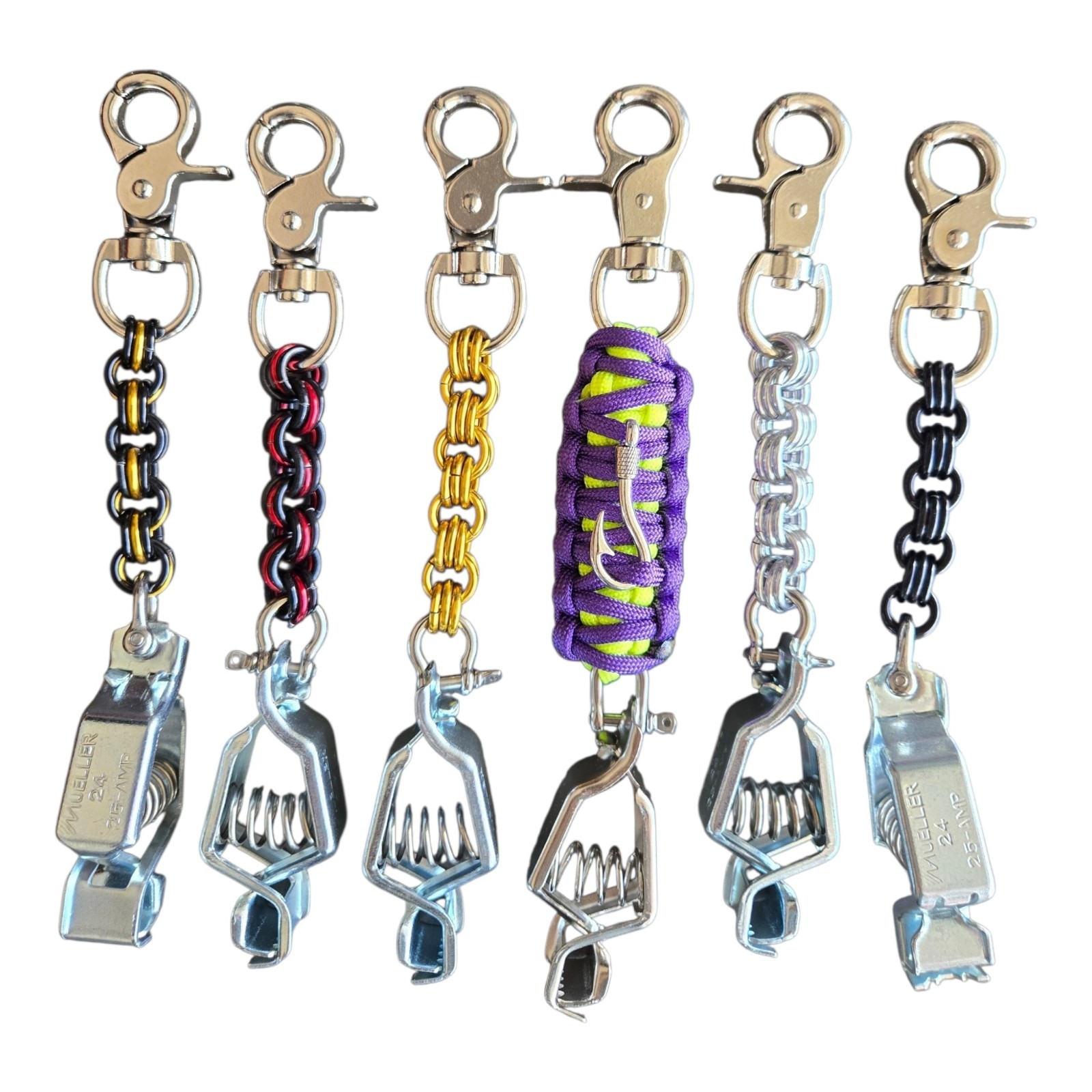 Glove Clip Keychain | Handmade Chainmail Glove Holder | Pick Your Color