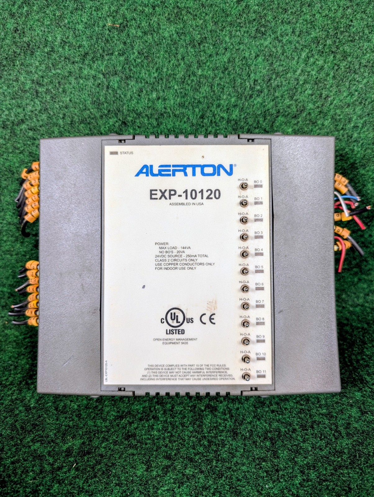 ALERTON EXP-10120 INDUSTRIAL CONTROL SYSTEM LBL-EXP10120-A