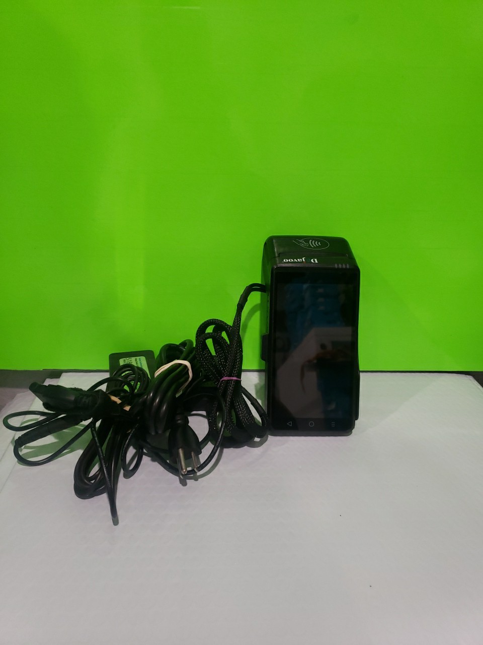 DEJAVOO WIZARPOS Q2 SMART POS 5.5″ TOUCHSCREEN TERMINAL BLACK) GOOD CONDITION