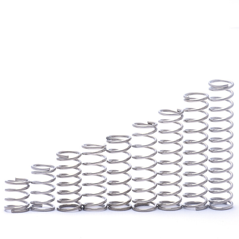 Compression Spring 1.2mm Wire Dia 8-13mm Dia 10-200mm Length A2 Stainless Steel